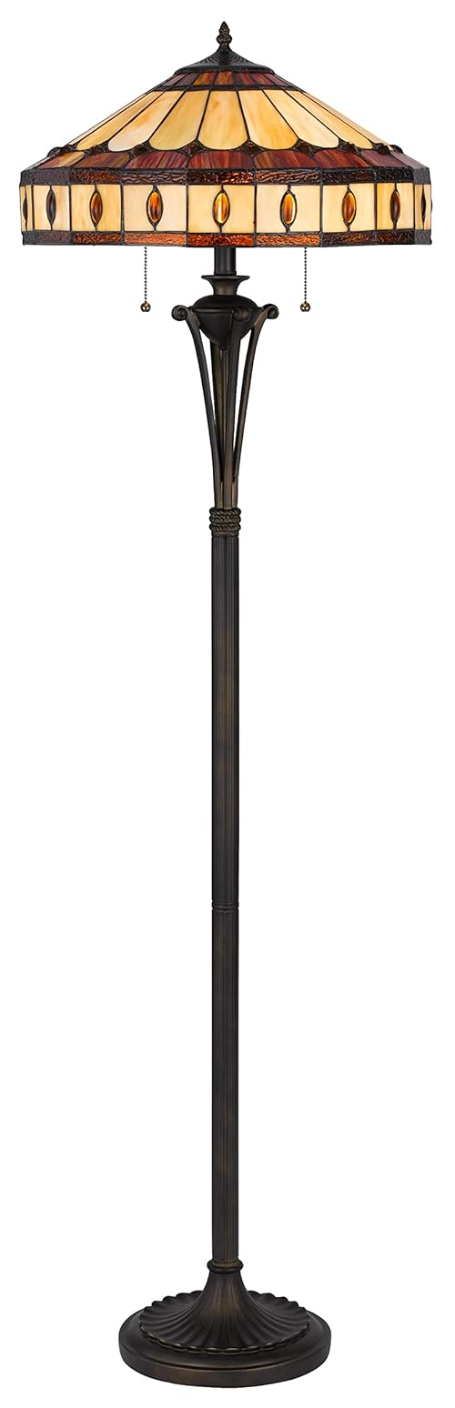 Cal 60W x 2 Tiffany Floor lamp