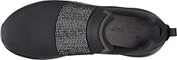 Clarks Women's Nova Way Sneaker, Black/Black, 12