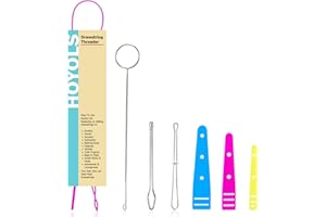 Drawstring Threader Set – 7Pcs, Elastic Bodkin, Loop Turner Tweezers, Quick & Easy Rethreading Tools for Hoodies, Sweatpants,
