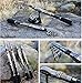 PLUSINNO Telescopic Fishing Rod Retractable Fishing Pole Rod Telescopic Pole Aluminum Saltwater Travel Spinning Rods Spinning Poles (2.4M 7.87Ft (#1))