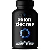 Colon Cleanser & Detox - 14 Day Rapid Colon Cleanse, Stool Softener, Flush Toxins - Safe & Effective Formula with Probiotic &