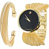 Baojulong Elegant Women’s Watch and Bracelet Set, Mothers Day Gifts for Mum Wife, Birthday Gifts for Women Sister Girlfriend, Valentines Day Gifts for Her