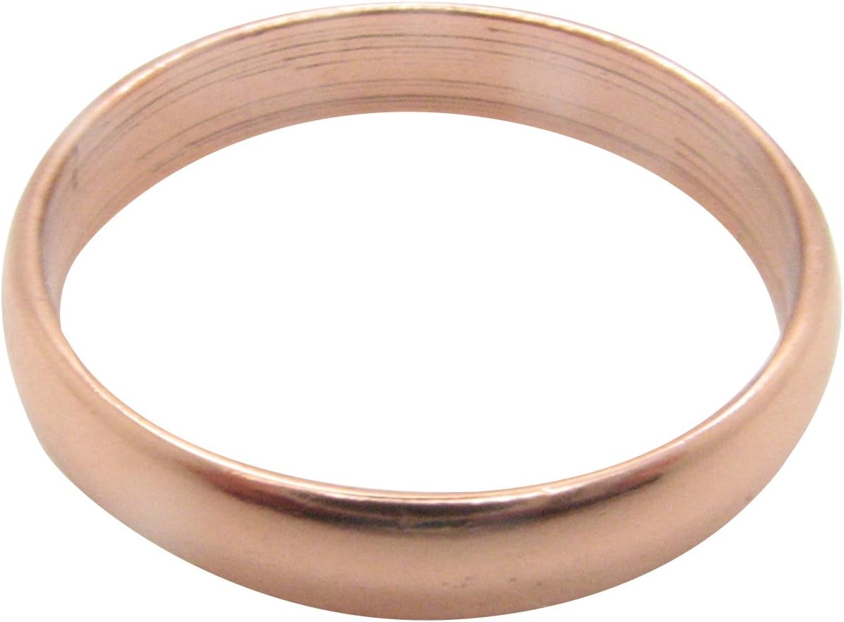 Copper Rings CR022-3mm Wide - Available in Sizes 4, 5, 7, 8, 9, 10, 12, 13. Choose Your Size Below:
