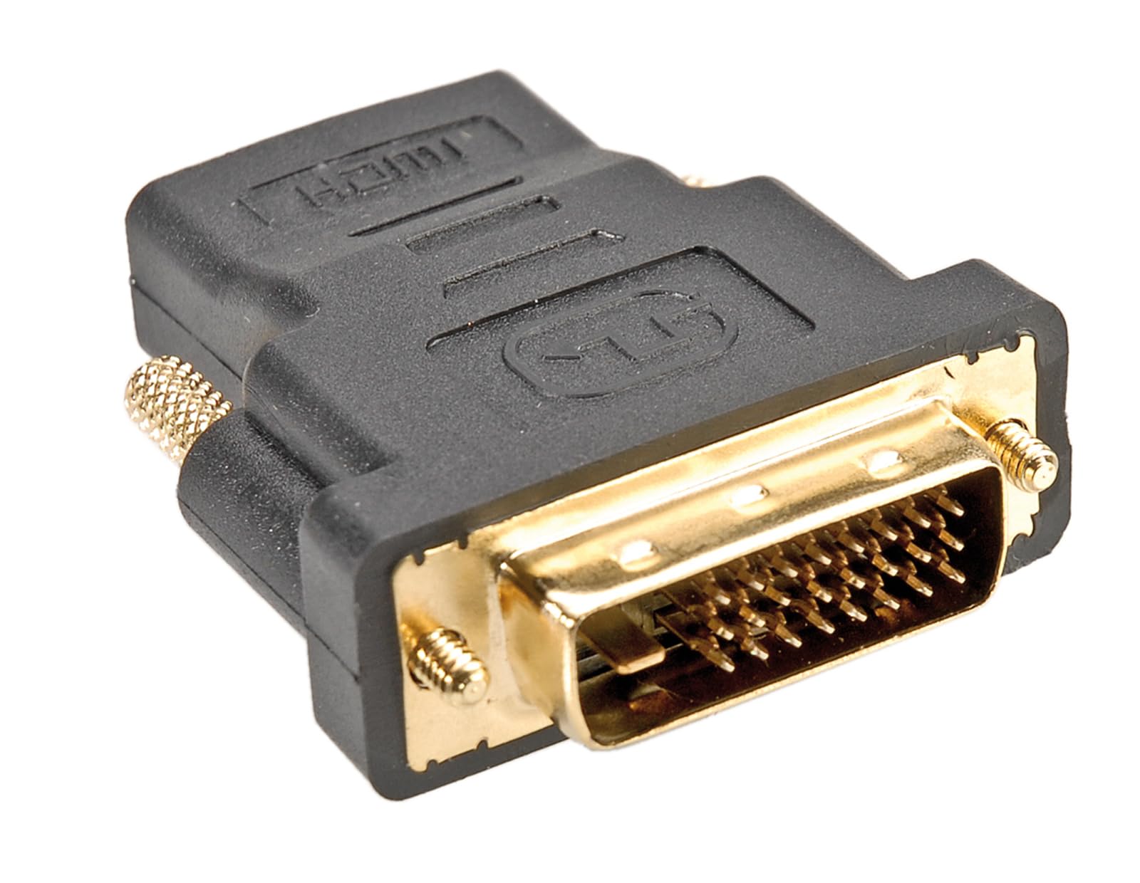 ROLINE Adapter HDMI Female to DVI-D Male | Converter Plug - Socket | Gold contacts Dual Link