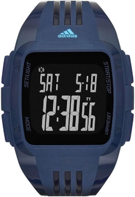 Adidas Duramo Mens Digital Quartz Watch with Silicone Bracelet ADP6116