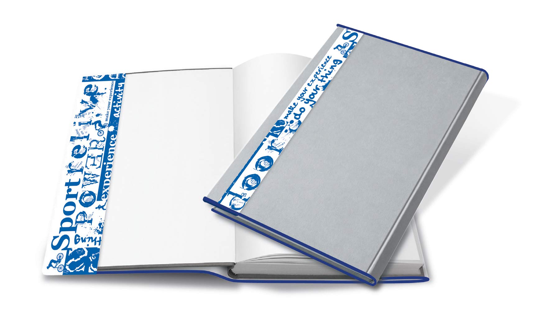 Herma Book Cover, with Sports Motif, Transparent Plastic, 1 Piece 265 x 540 mm