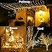 72 FT 200 LED Fairy Lights, Plug in String Lights 8 Modes Twinkle Starry Light Waterproof Indoor Firefly String Light for Tree Wedding Party Bedroom (Warm White)