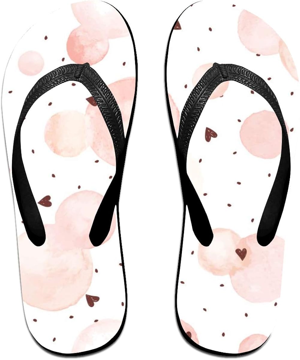 love pink flip flops