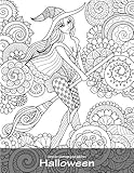 Livre de coloriage pour adultes Halloween 1 (Volume 1) (French Edition) by Nick Snels