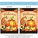 Toland Home Garden 109728 Welcome Cornucopia Thanksgiving Flag 28x40 Inch Double Sided for Outdoor Fall House Yard Decoration