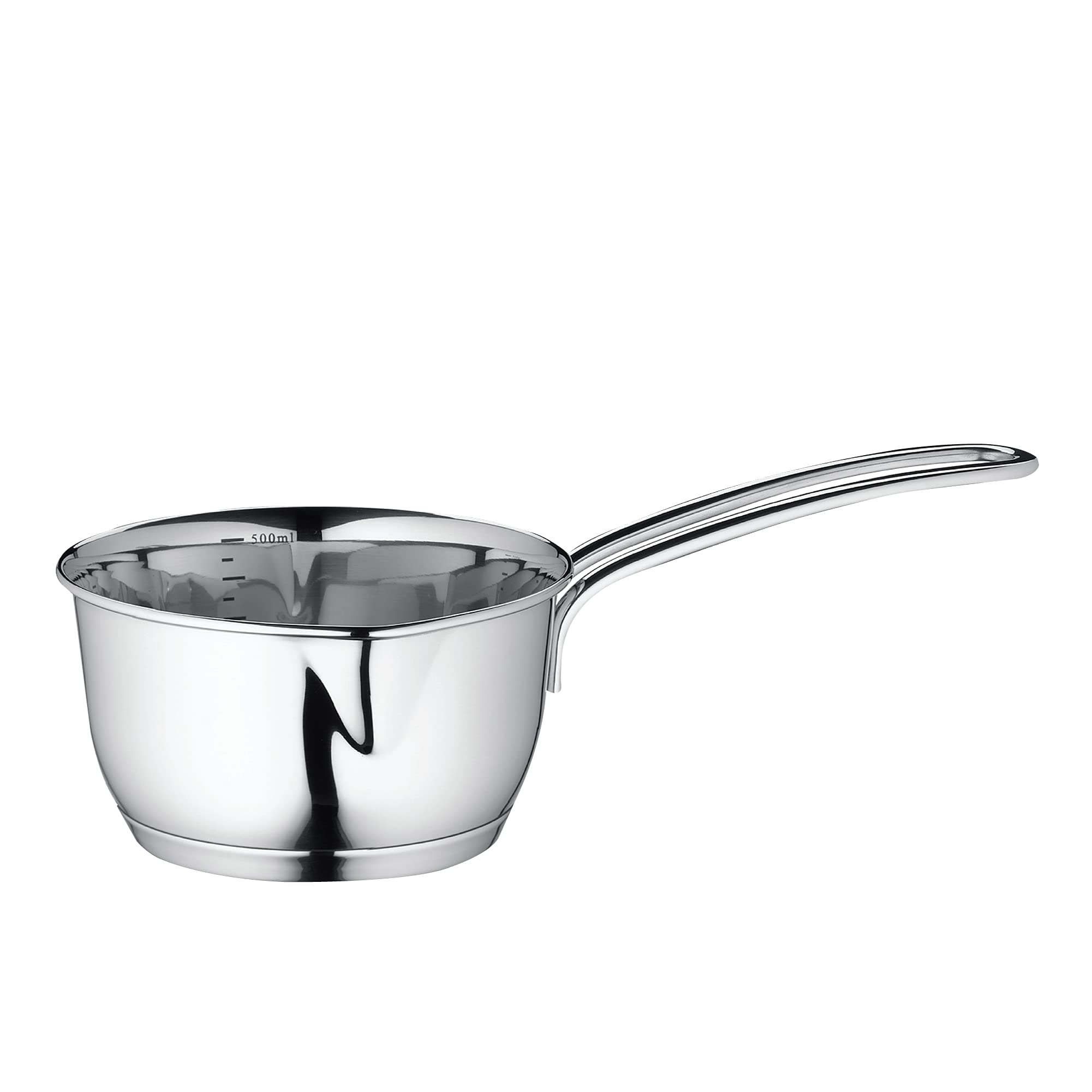 Küchenprofi Stainless Steel Saucepan with Clad Bottom, 23-Ounce
