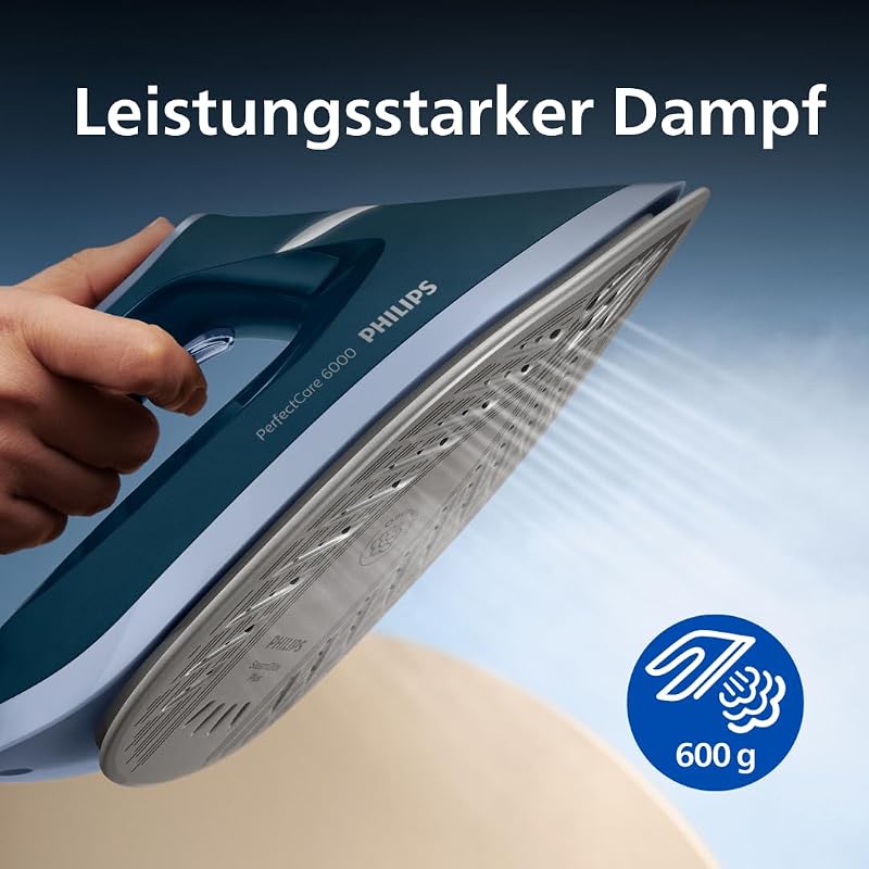 Dampfbügelstation 6000 Serie, Blau, 2400W