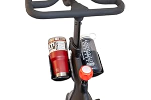 TrubliFit Extra Large Bottle Holders for Peloton Bike for Original Peloton or Peloton Bike+ - All Metal Design - Fits YETI + Nalgene + Hydro Flask (Original Peloton Bike)