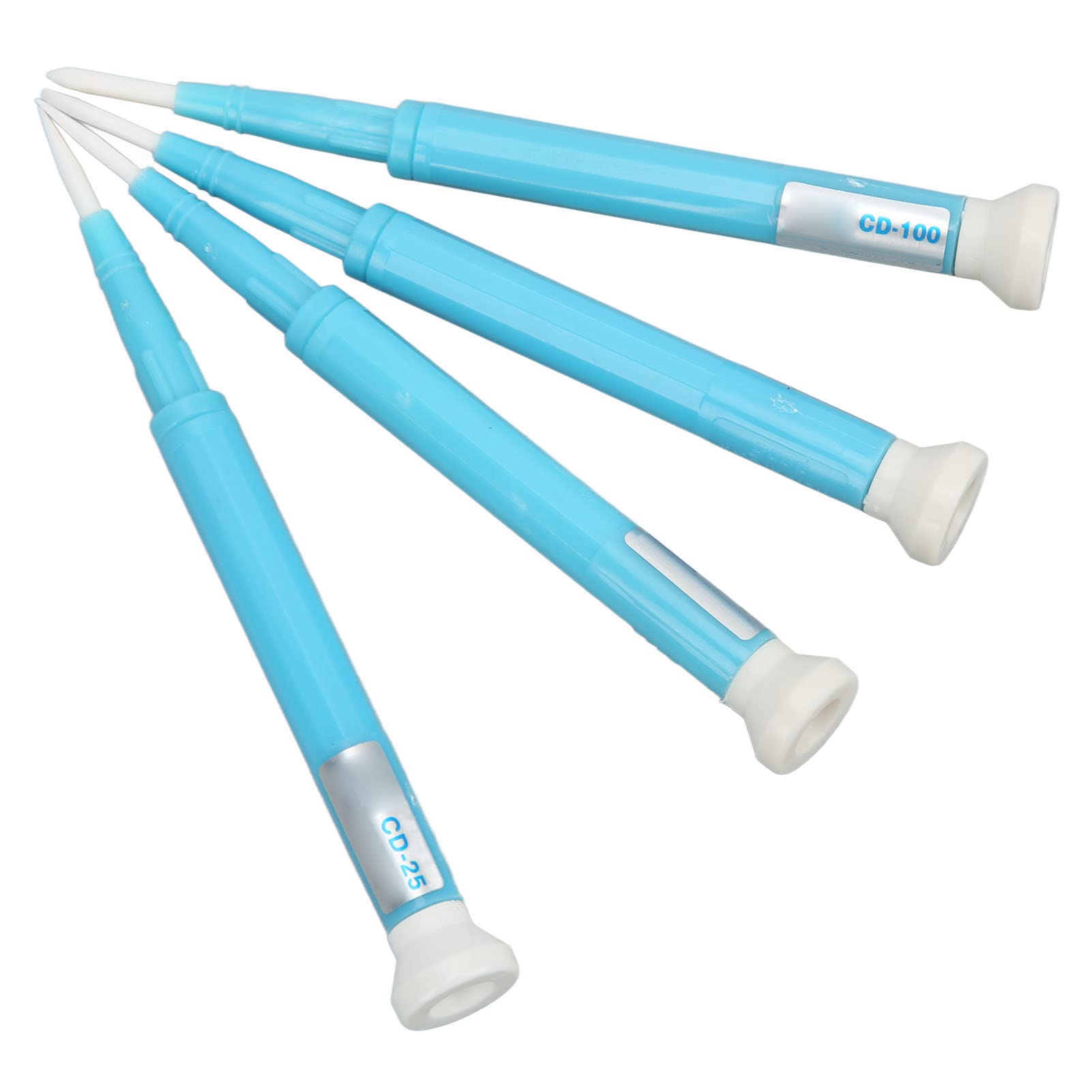 Artillery Ceramic Screwdrivers, 4Pcs Set Ceramic Screwdrivers, CD-15T, CD-20T, CD-25T, CD-100T Nonmagnetic for Repair of Electronic Components