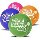 Wham-O The Incredible Superball Color | Bright &amp; Super Bouncy | Made of Durable Zectron for High Bouncing and Distance | Outdoor Play for Children and Adults