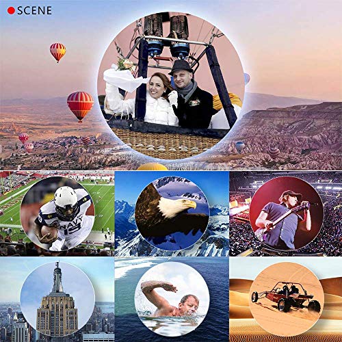 Phone Camera Lens, 12X Zoom Telephoto Lens for Smartphone 2 in 1 HD Dual Focus Monocular for Adults Clip on Telephone Lens Kit 001