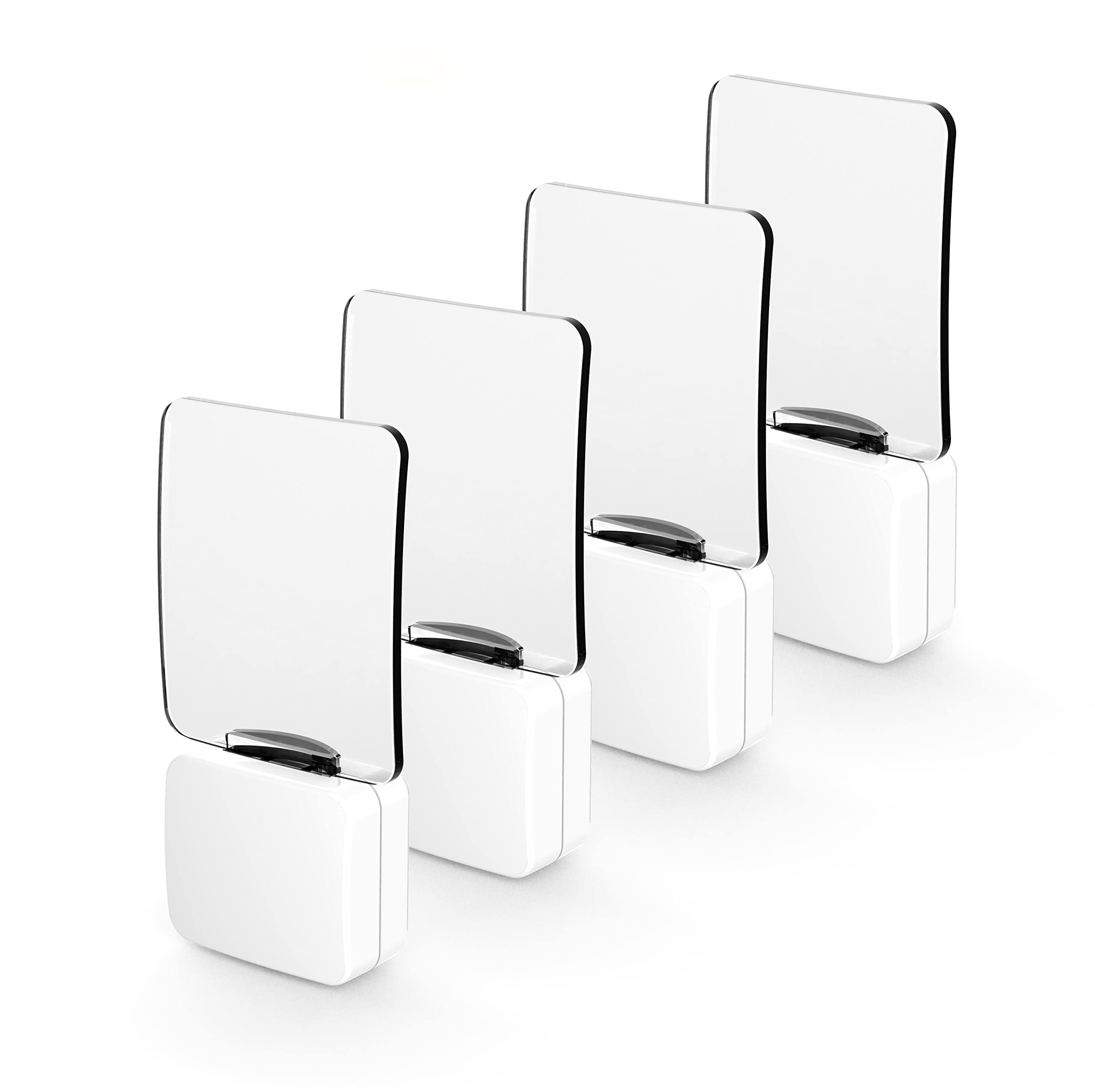 Photo 1 of oviitech Superior Night Light with Dusk to Dawn Light Sensor at Bottom, Light in Warm White for Hallway, Bedroom, Living Room, Bathroom and Other Scenes, UL Certified, White, 4 Pack