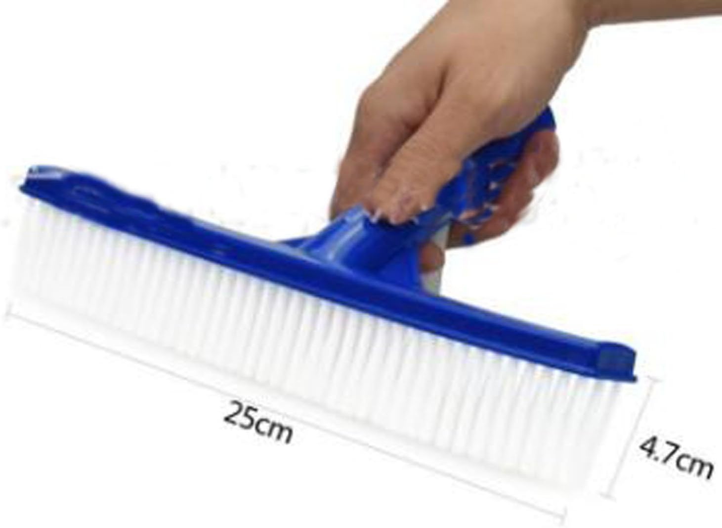Pool brush Floor Wall Cleaning Tool Pool Broom Algae Remover Scrubber [Size:25x4.7cm]