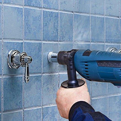 Diamond Drill Bit,15 PCS Tile Hole Saws Hollow Core Extractor Remover Tools Drillpro for Glass, Porcelain, Ceramic, Granite etc (6-50mm) - Thumbnail 6