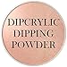 SHEBA NAILS Dipcrylic Dip Dipping Powder Heavy Metal ROSE GOLD - 1oz Jar