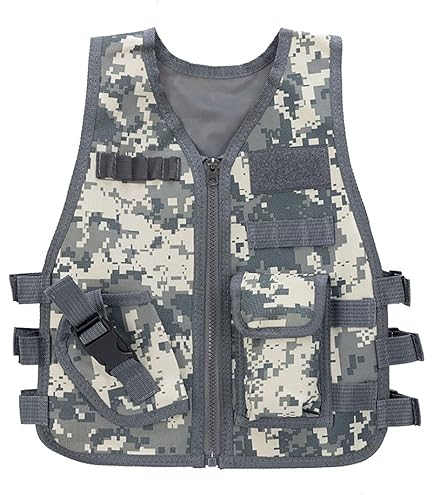 Amazon.com: QinCiao Kids Boys Vest SWAT Police Costume Multi