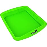 TitanOwl Silicone Deep Dish Tray Container Cake Pan Approx 8"x8", Baking Bakeware Brownie