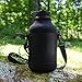 Ivation 64 oz. Insulated Water Bottle & Beer Growler – Carrying Pouch Included – Choose Red, Silver, Or Black