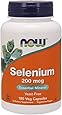NOW Foods Selenium 200 mcg VCaps, 180 ct
