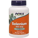 NOW Foods Selenium 200 mcg VCaps, 180 ct