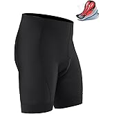 AUMENTAR Men's Cycling Shorts, Padded Bicycle Riding Pants Bike Shorts Biking Clothes Cycle Wear Tights