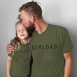 Tewmeu Girl Dad Shirt for Men Best T Shirt Gift for