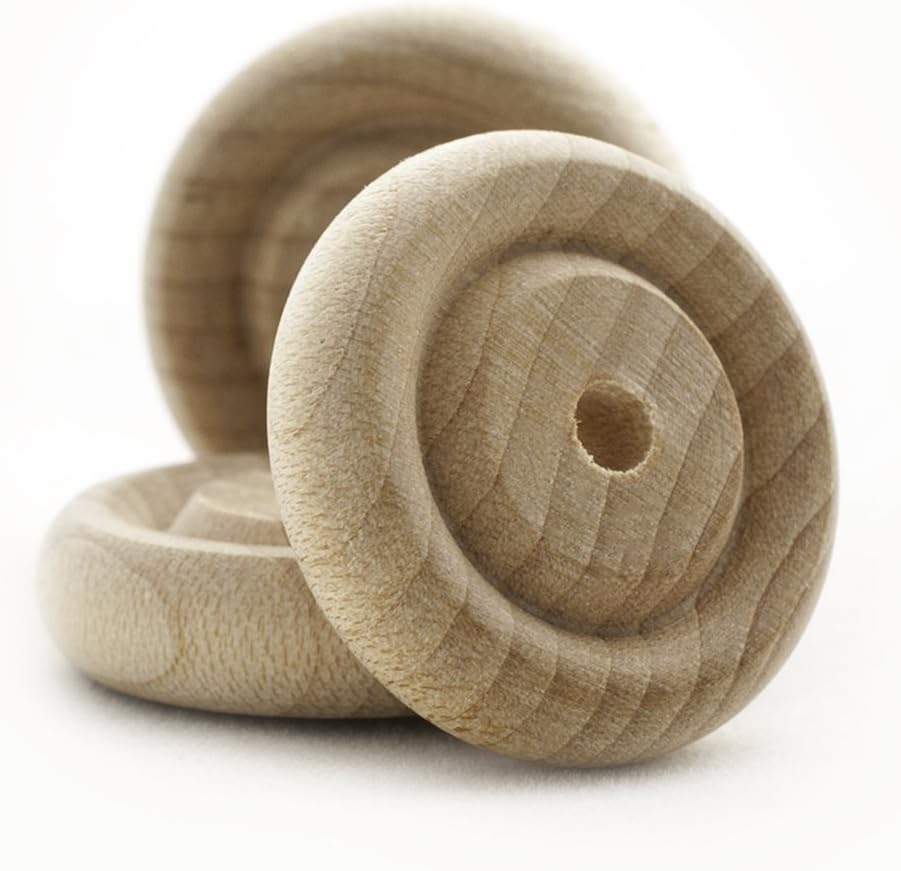 toy wooden wheels