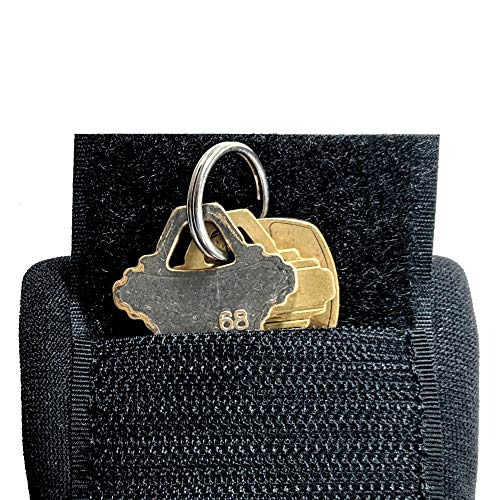 BESTA Surfboard Leash, Premium Surf Leash with Full-Size Padded Ankle Cuff and Key Pocket, Stainless Swivels and Quick-Release Rail Saver (Black, 8 ft) - Thumbnail 2