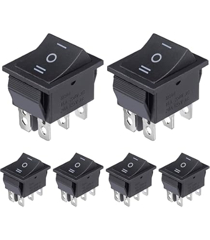 Amazon.com: Gardner Bender GSW-46 Electrical Rocker Switch, DPDT