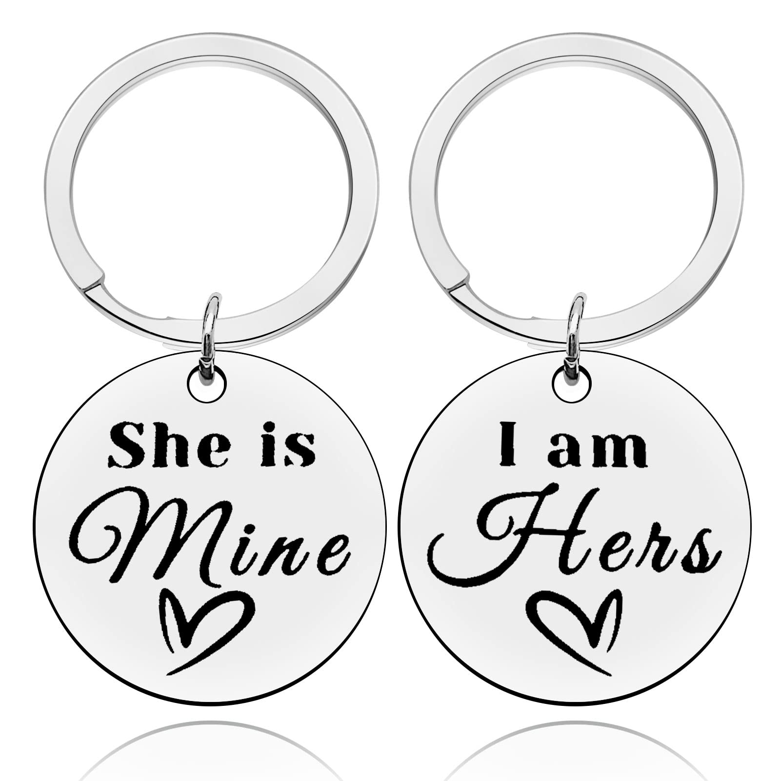 Lesbian Couple Gift Valentine Day for Couple LGBT Keyring Gift Romantic Present for Girlfriend Gay Pride Keychain Gifts for Women Wedding Anniversary Birthday Presents for Her Lesbian Keychain