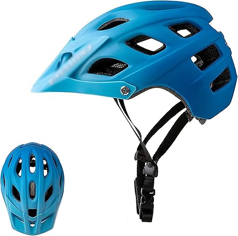 Amazon Co Jp アダルトバイクヘルメット 自転車用ヘルメット男性女性 帽子橋道路サイクリング マウンテンバイクヘルメット 調節可能サイズ21 65 24 05 Cm C ホーム キッチン
