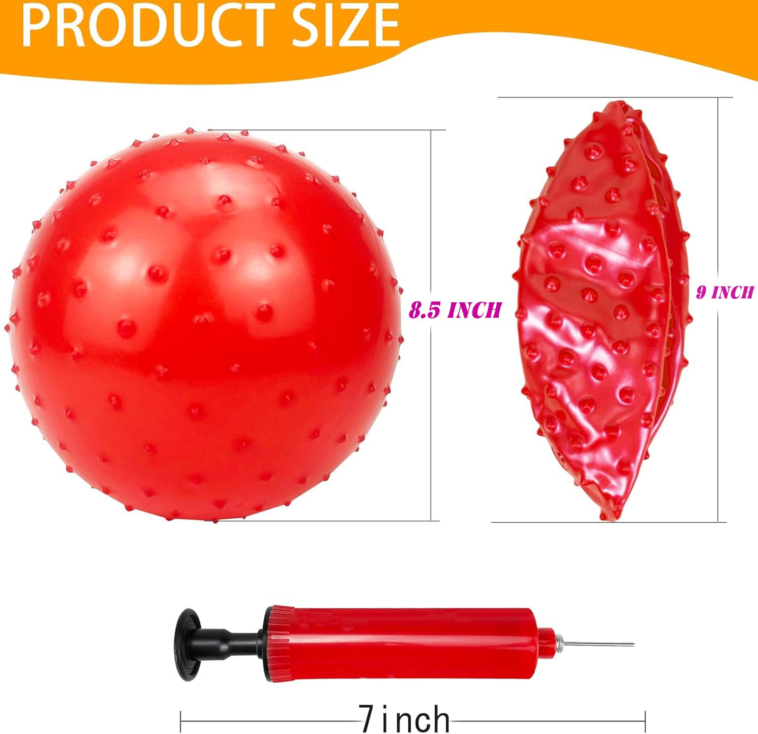 Hymaz Knobby Balls Bulk 9