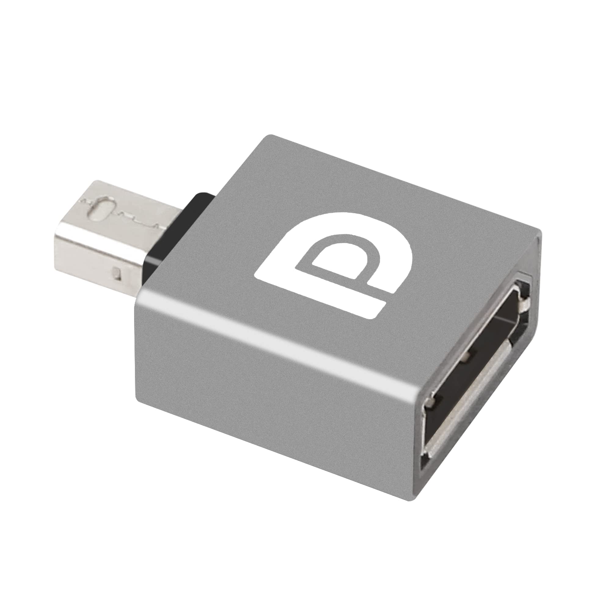 SHANFEILU Mini Displayport to Displayport Adapter Converter 8K@60Hz Mini DP Male to DP 1.4 Female Adapter DP to Mini DP Extender for Laptop PC TV Monitor