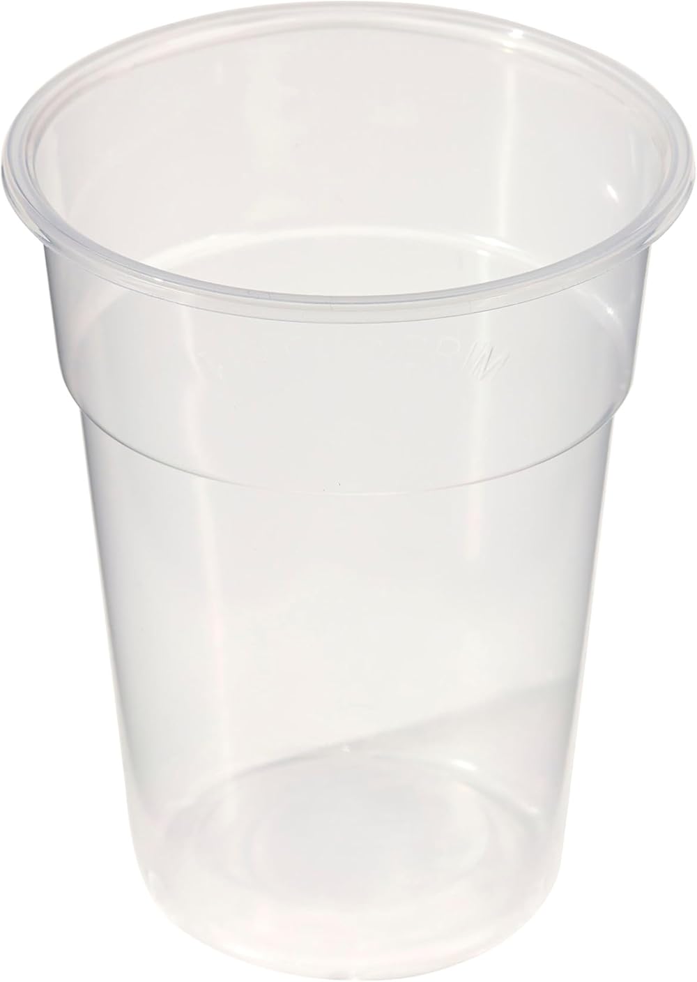 Caterpack 50 Pack Clear Plastic Tumblers 1 Pint Disposable Recyclable