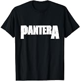 Official Pantera White Logo T-Shirt Small