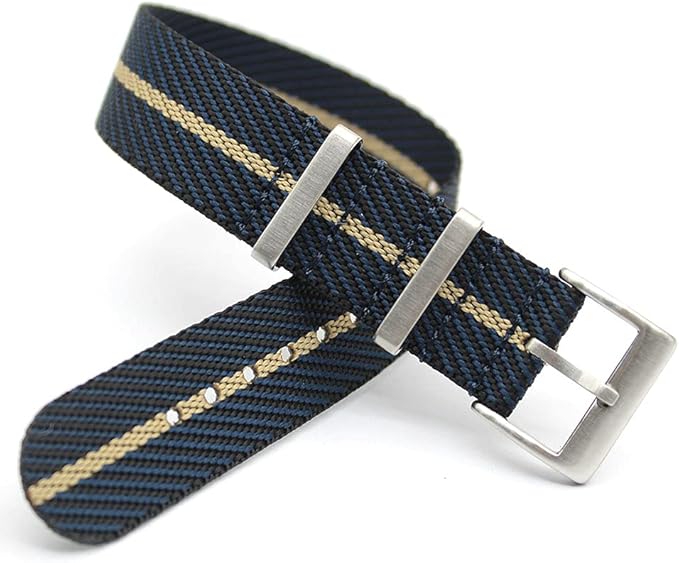Premium Nylon Nato Watch Strap Single Pass Tudor Style 18mm / 20mm