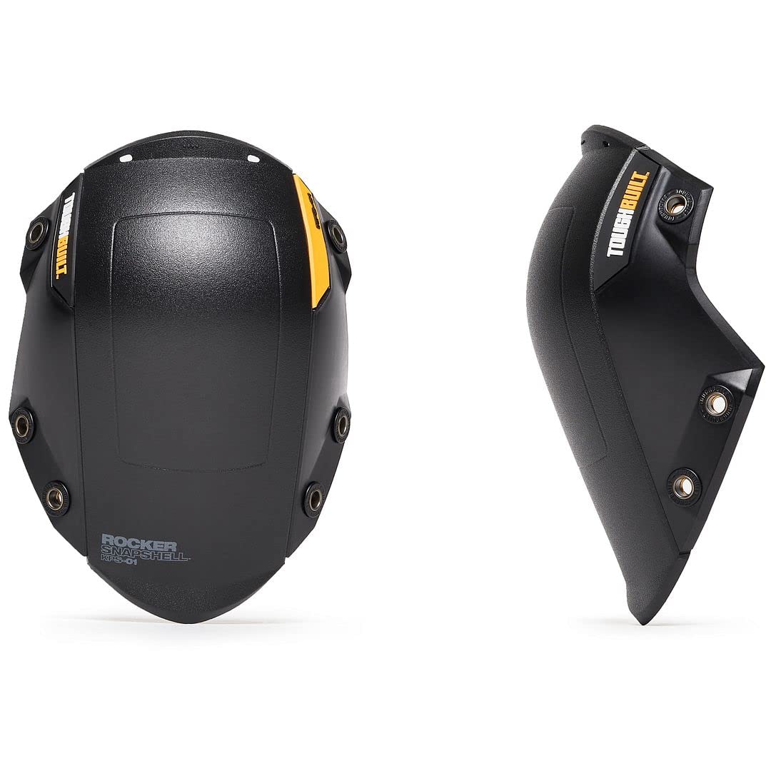 ToughBuilt - Rocker SnapShell ™ for Gelfit ™ or FoamFit ™ KneePads - Heavy Duty, Interchangeable Knee Pad SnapShell ™ - (TB-KPS-01-UK)