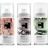 IGK Dry Shampoo Travel Size Variety Set | First Class, Jet Lag, Direct Flight | 3 Pack (2.0 oz each)