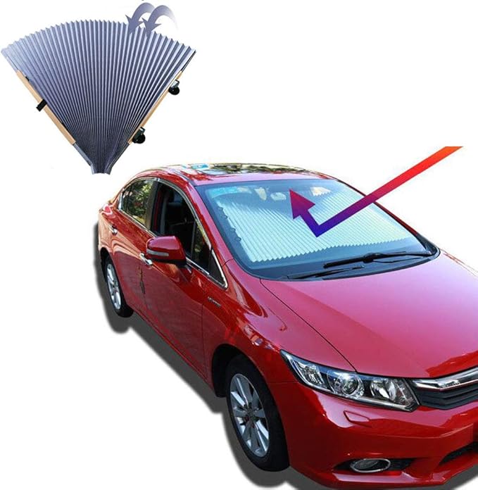 Niiyen Auto Sonnenstreifen Für Frontscheibe - Universeller Aufkleber 140x20 Cm