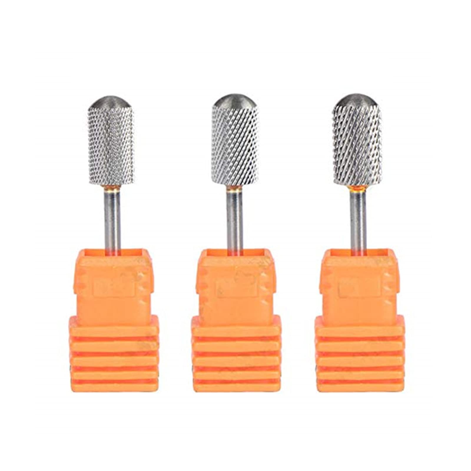 PPX Electric Carbide Nail Art Drill File Bit Set Coarse Medium Fine Grit Professional Manicure Drill Bits 3pcs