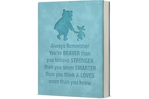 Inspirational Notebook Positive Affirmations Journal Motivational Gifts for Coworkers Friends Daughter Son-Blue
