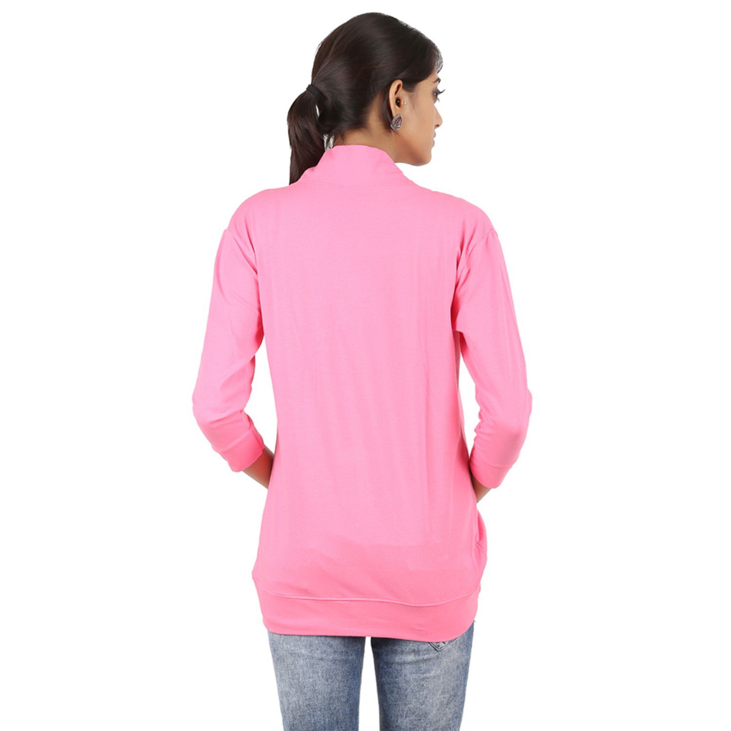 zalula young girls spandex fit- 3/4th sleeve shrug