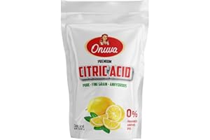 Citric Acid by Onuva | 2 Pound (907 gr) Pure Citric Acid,NON-GMO Project VERIFIED Flavor Enhancer&All-Natural Preservative | Fragrance Free CitricAcid for Bath Bombs,Cooking,Homemade Cleaning Supplies