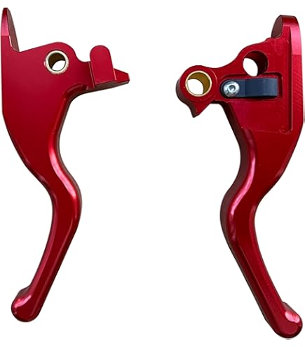 GREDDY 1-finger BRAKE LEVER (右) red ZETA RACING -