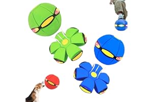 Magic Metaball Balle rebondissante pour enfant Soucoupe volante magique Interaction Parent-Enfant Jouet Volant Transformation